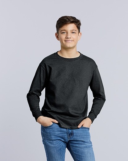 2400B Gildan Ultra Cotton Youth Long Sleeve T-Shirt
