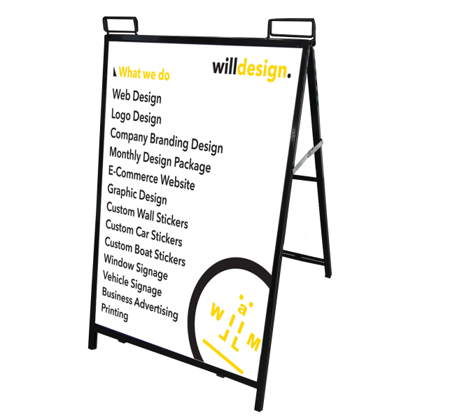 Sign A-Frames 800mm x 1200mm
