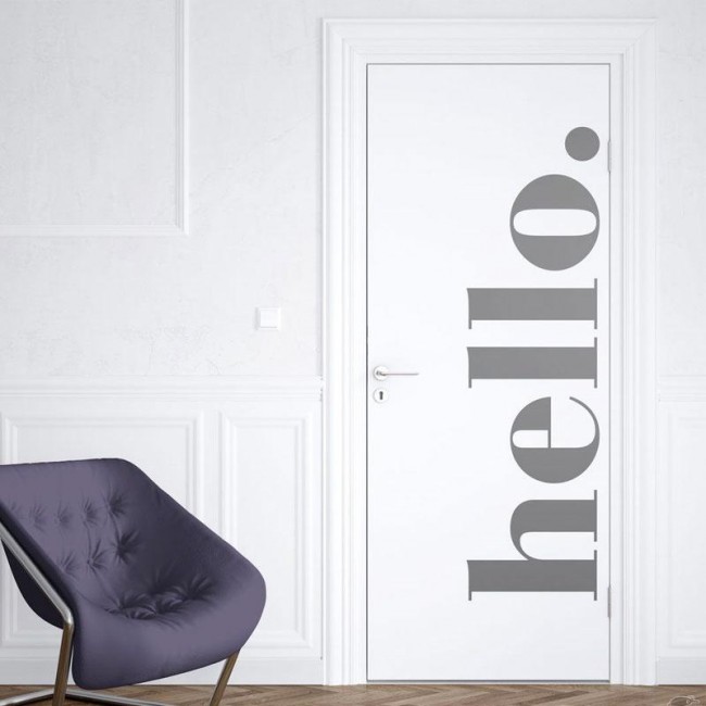 Hello Wall Decal