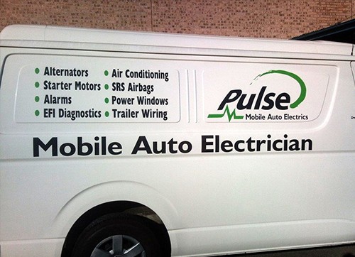 Custom size car/van window vinyl stickers