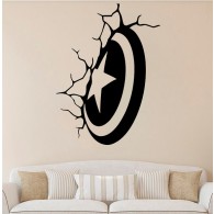 American Captain wall decal