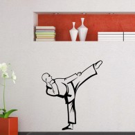 Taekwondo wall decal