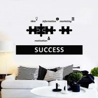  Idea & Success Wall Decal