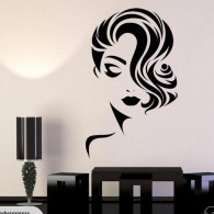 Hair Style Wall Decal
