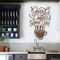  Good coffee Good Day Wall Decal