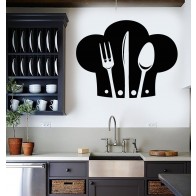 Chef hat wall decal