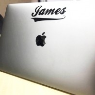  Personalised Laptop name sticker/Laptop stickers//vinyl sticker