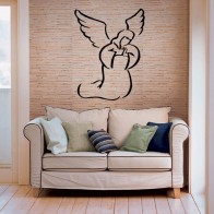 Angel god wall decal