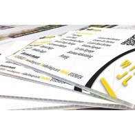 5MM Corflute Sign board printing only