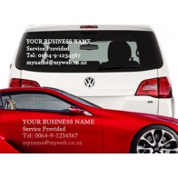 Car stickers/car logo/custom size vinyl decal