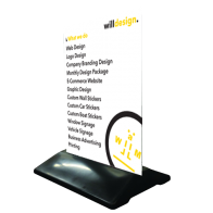 Combo Footpath Sign 800mm x 600mm