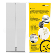 LITE Single sided Banner stand 850mm