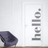 Hello Wall Decal